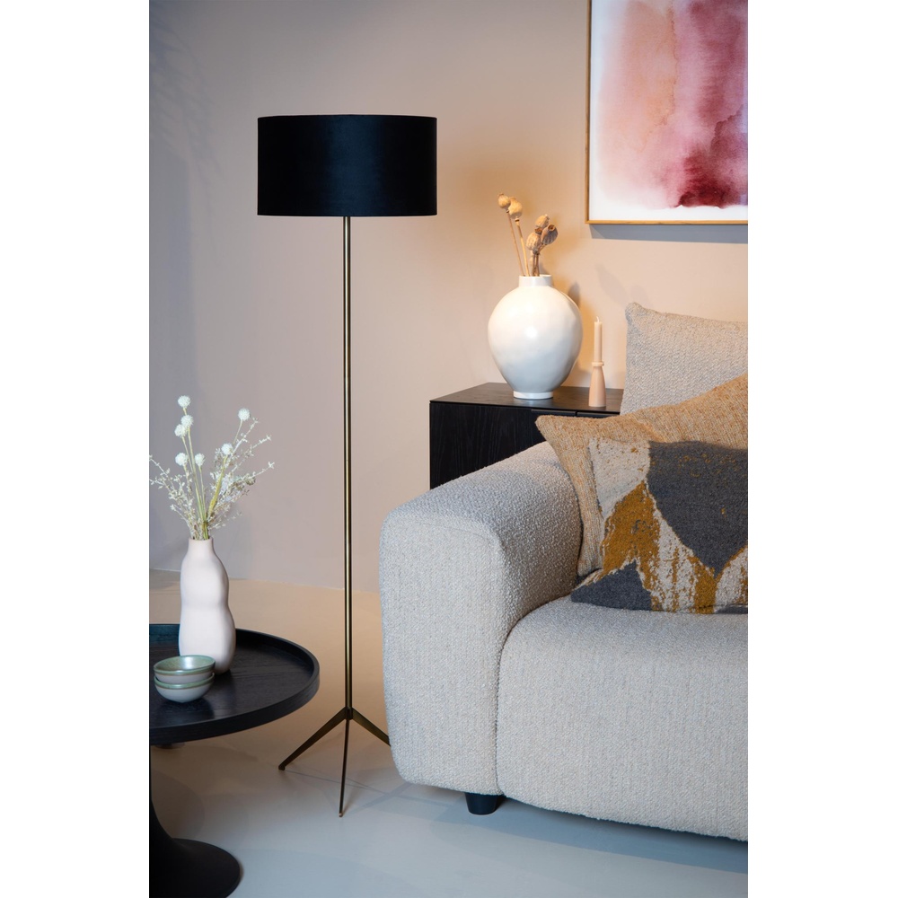 Lucide VloerlampTondo goud - 45790/81/02